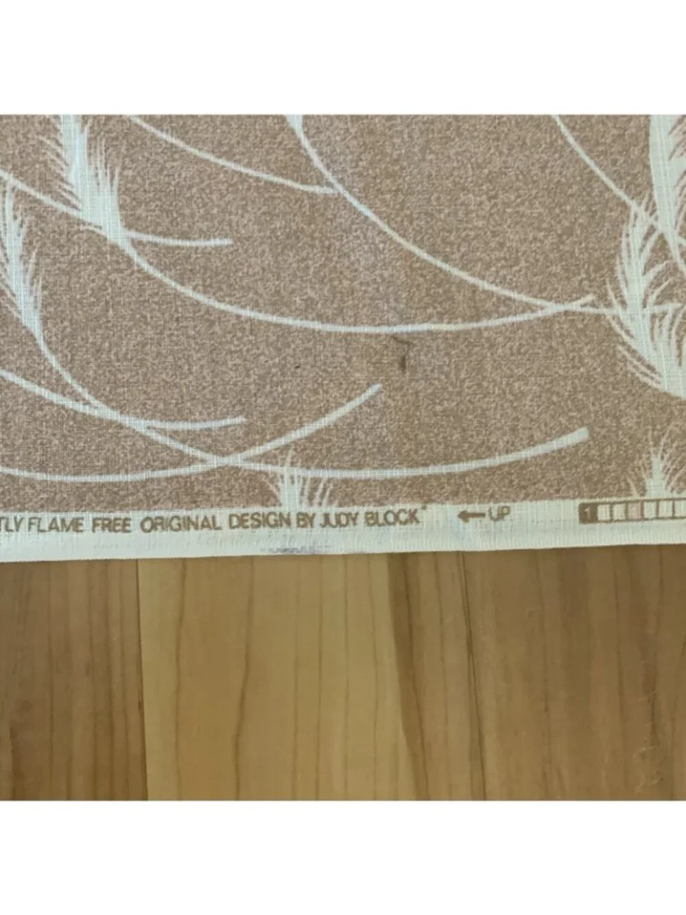 Judy Block Design Trevira Curtain Fabric 14 Yards 48” Width Brown Pink